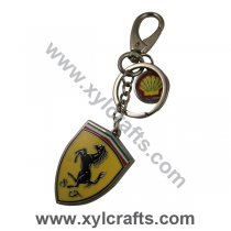 Ferrari logo key chain